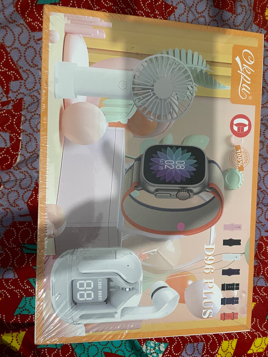 Smartwatch D68 Plus Ensemble