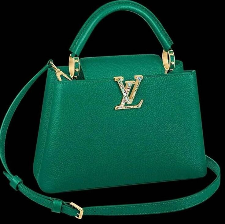 Sac à main vert élégant