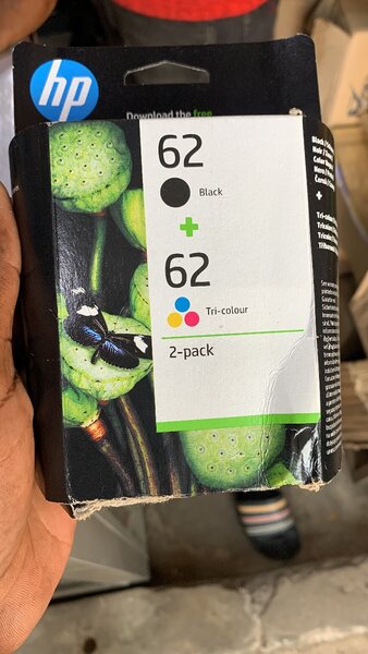 HP 62 Cartouches d’Encre 2-Pack