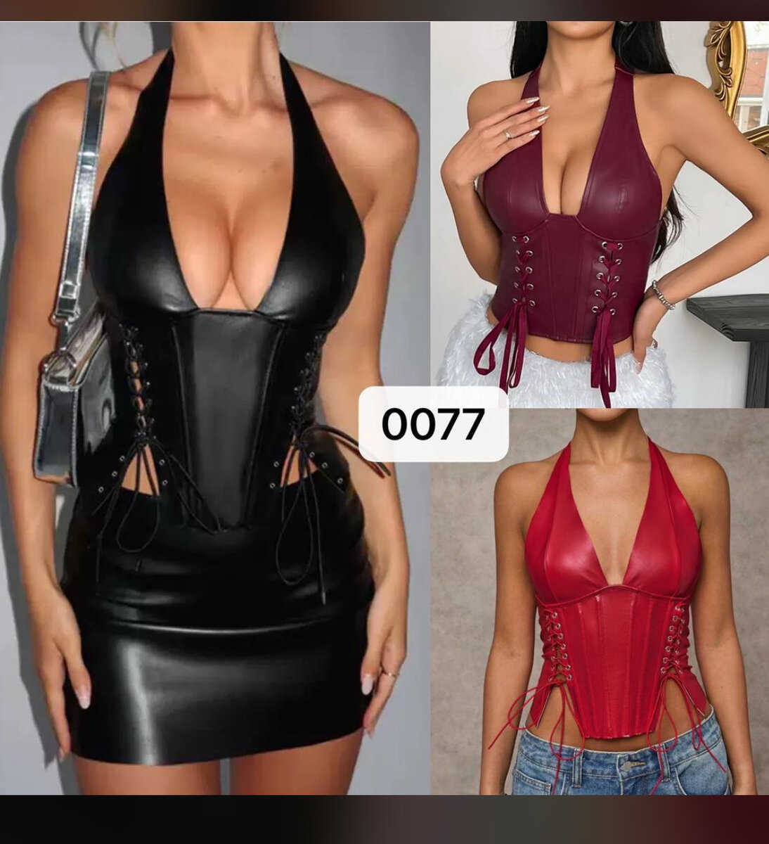 Corset bustier tendance femme