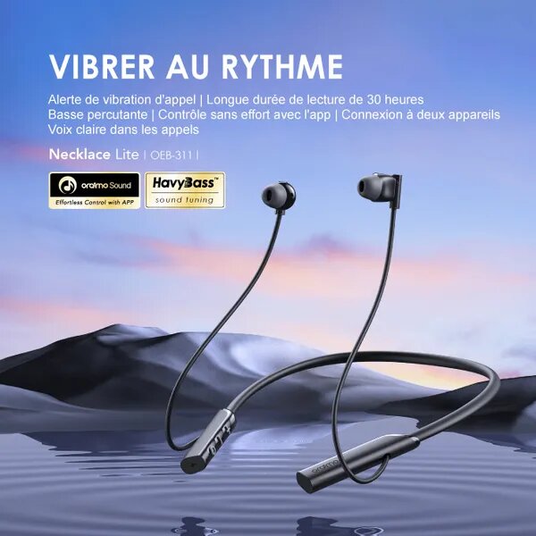 oraimo Necklace Lite Casque