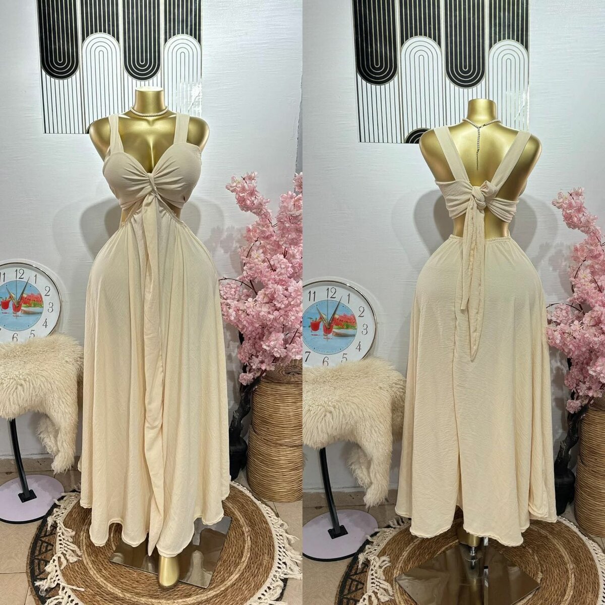 Robe élégante en soie