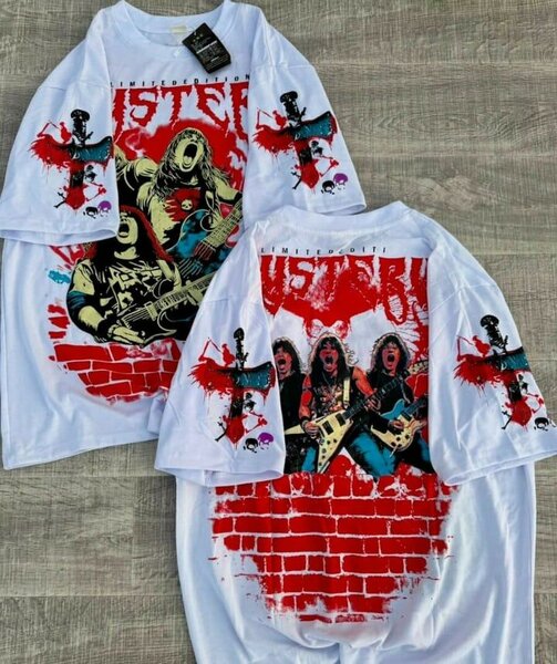 T-Shirt Imprimé Rock