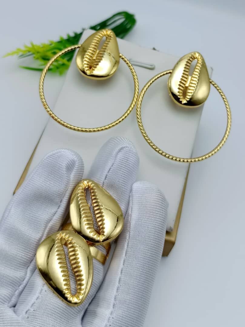 Bagues Africaines Dorées