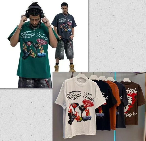 T-shirts graphiques tendance