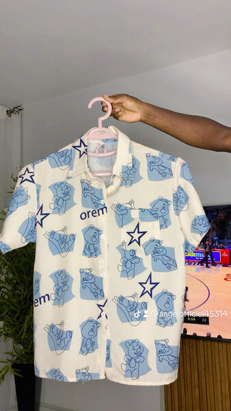 Chemise élégante en coton