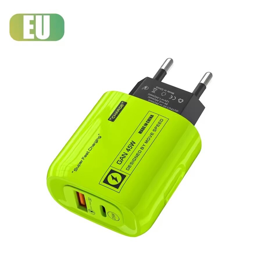 Chargeur Rapide USB 45W
