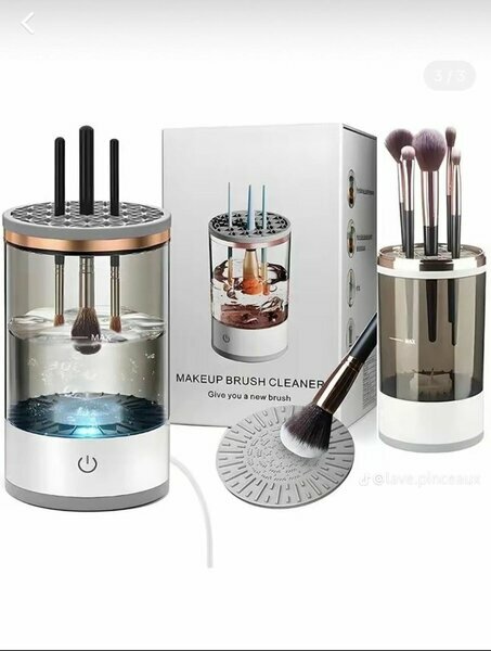 Nettoyeur électrique pinceaux maquillage