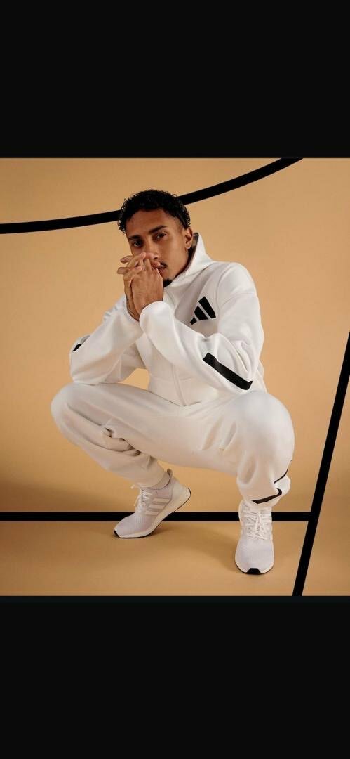 Ensemble de sport blanc élégant