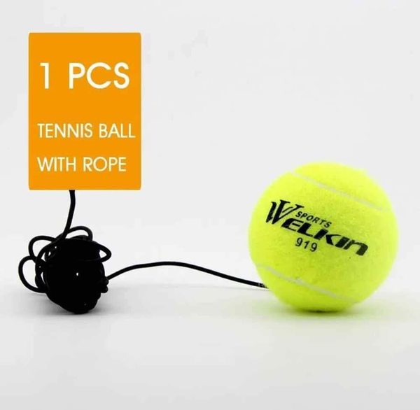 Cricket hanging ball for practice with rope