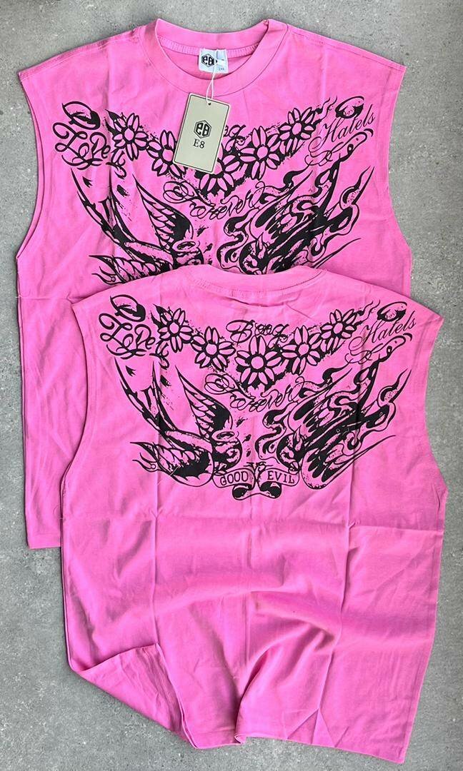 Débardeur Unisexe Motif Flamboyant