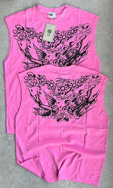 Débardeur Unisexe Motif Flamboyant