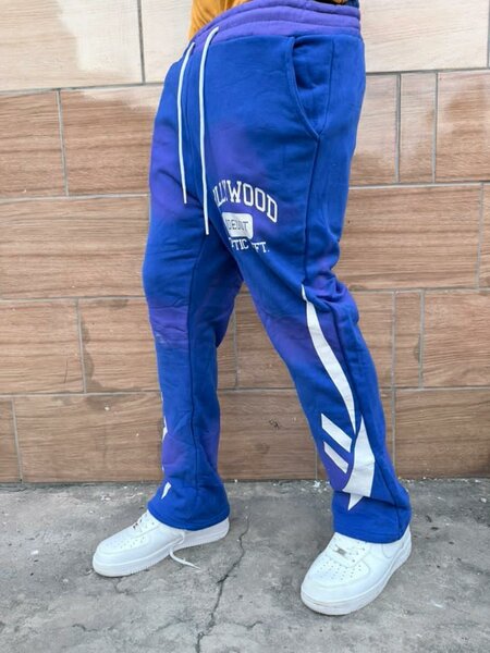 Pantalon de jogging bleu tendance