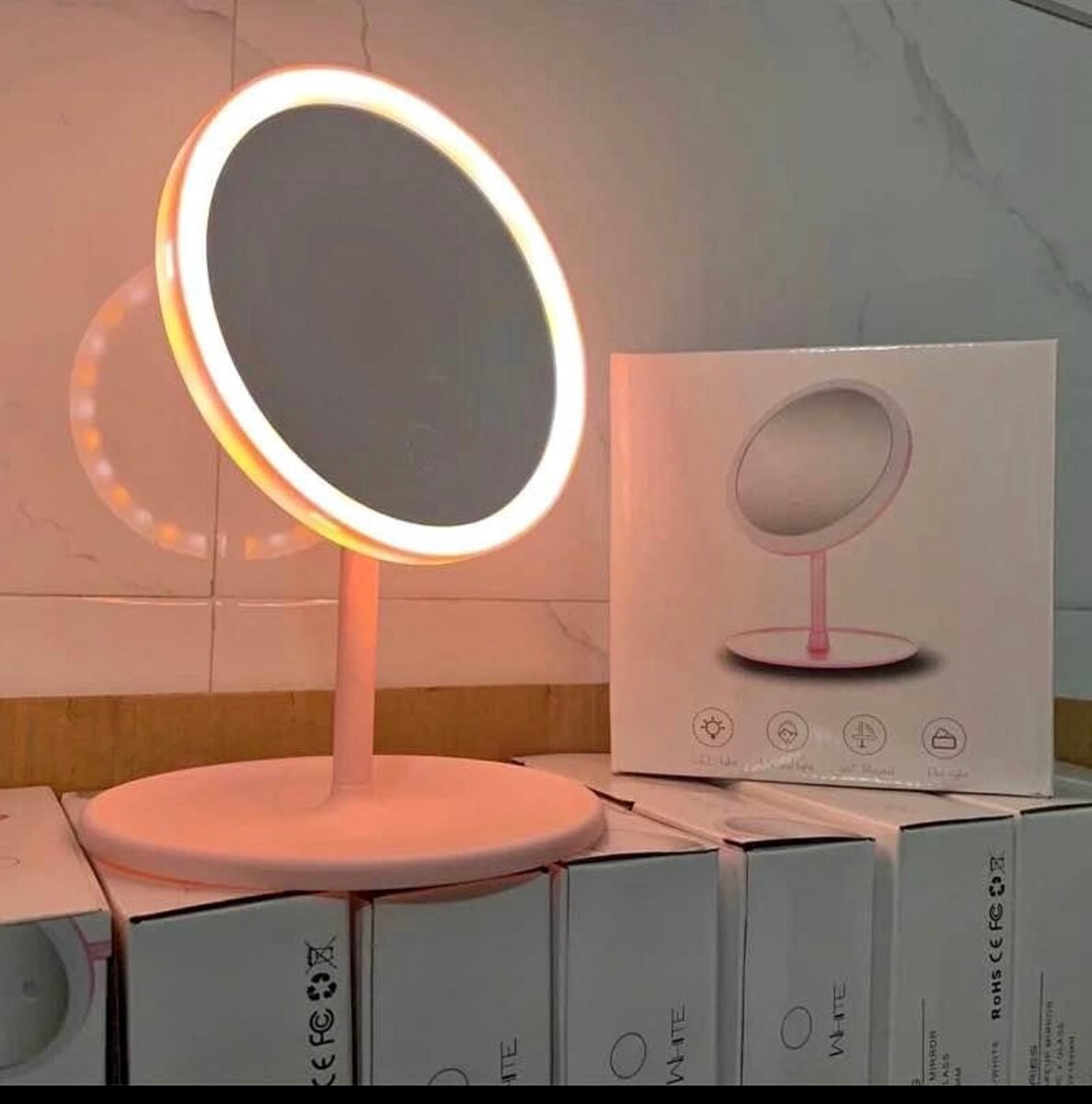 Miroir led