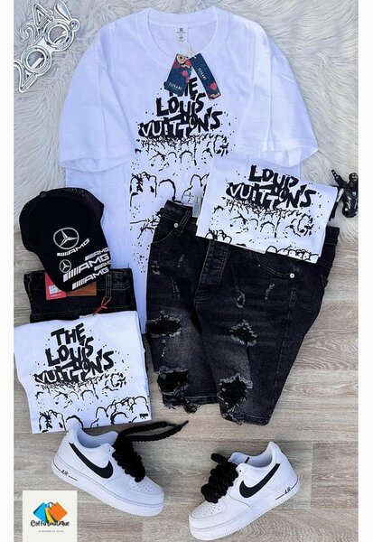 Un ensemble de vêtements pour hommes beaux et élégants (haut et bas)