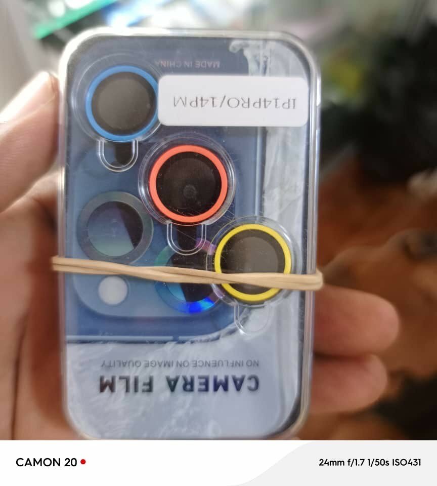 Protège camera iPhone et diver