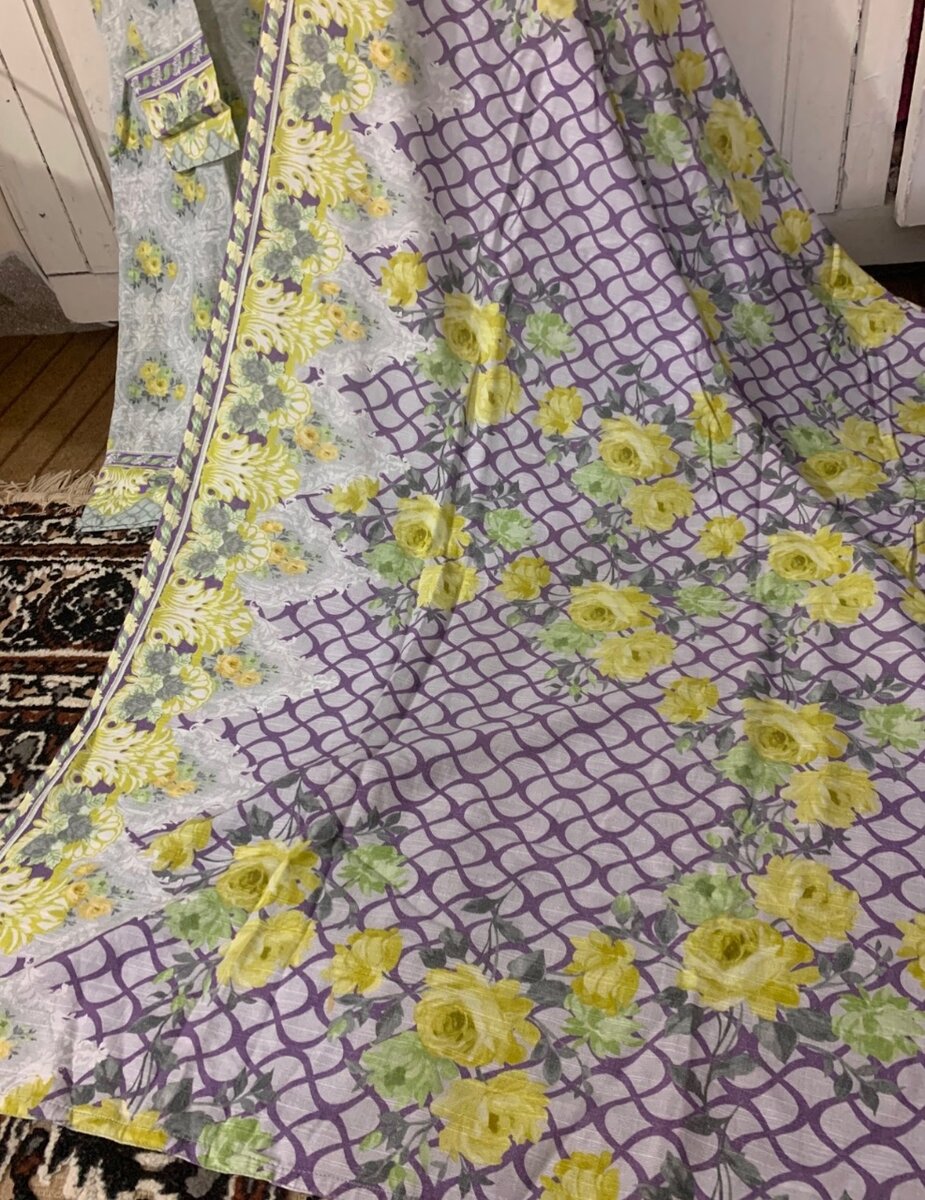 Preloved large warda khaddar 3 piece