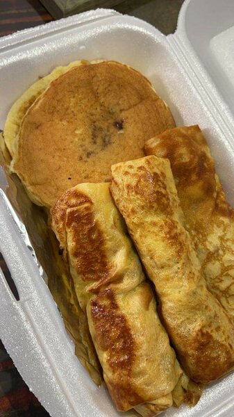 Pancakes fourrés au Nutella