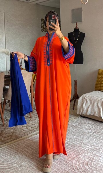 Robe Caftan Élégant Femme