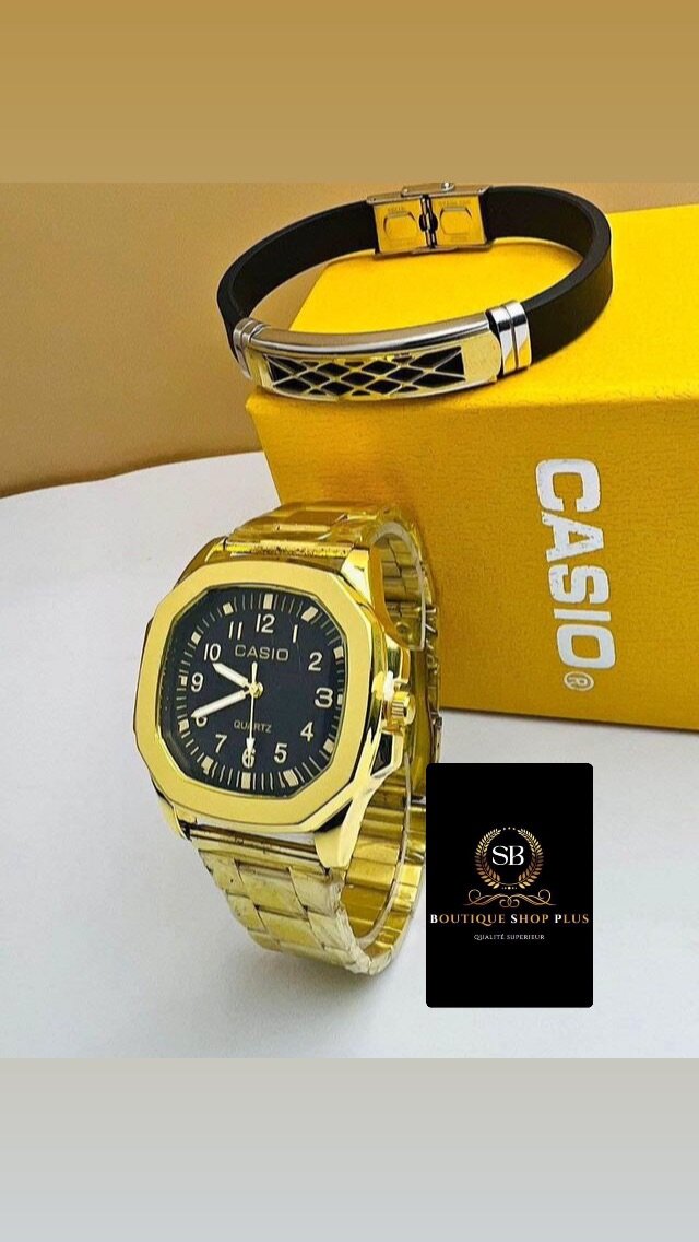 Complet montre Casio coffrer avec bracelet Casio original