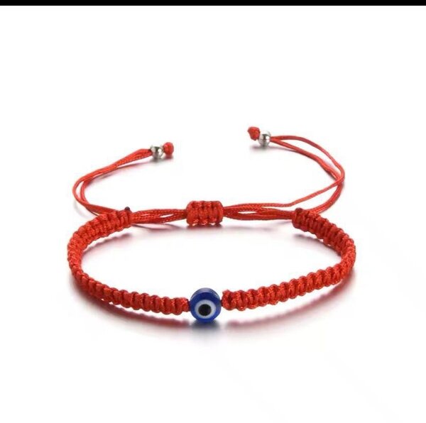 Lucky Red Blue Eye String