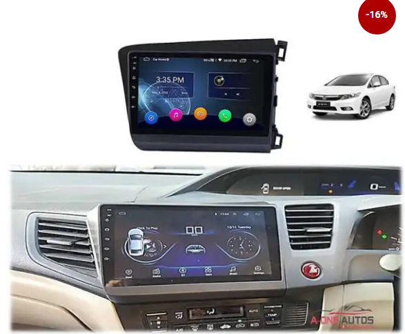 Honda Civic Rebirth IPS Display Android Panel Model – 2013-2015