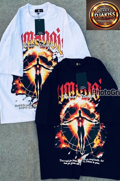 T-shirts graphiques mode unisexe