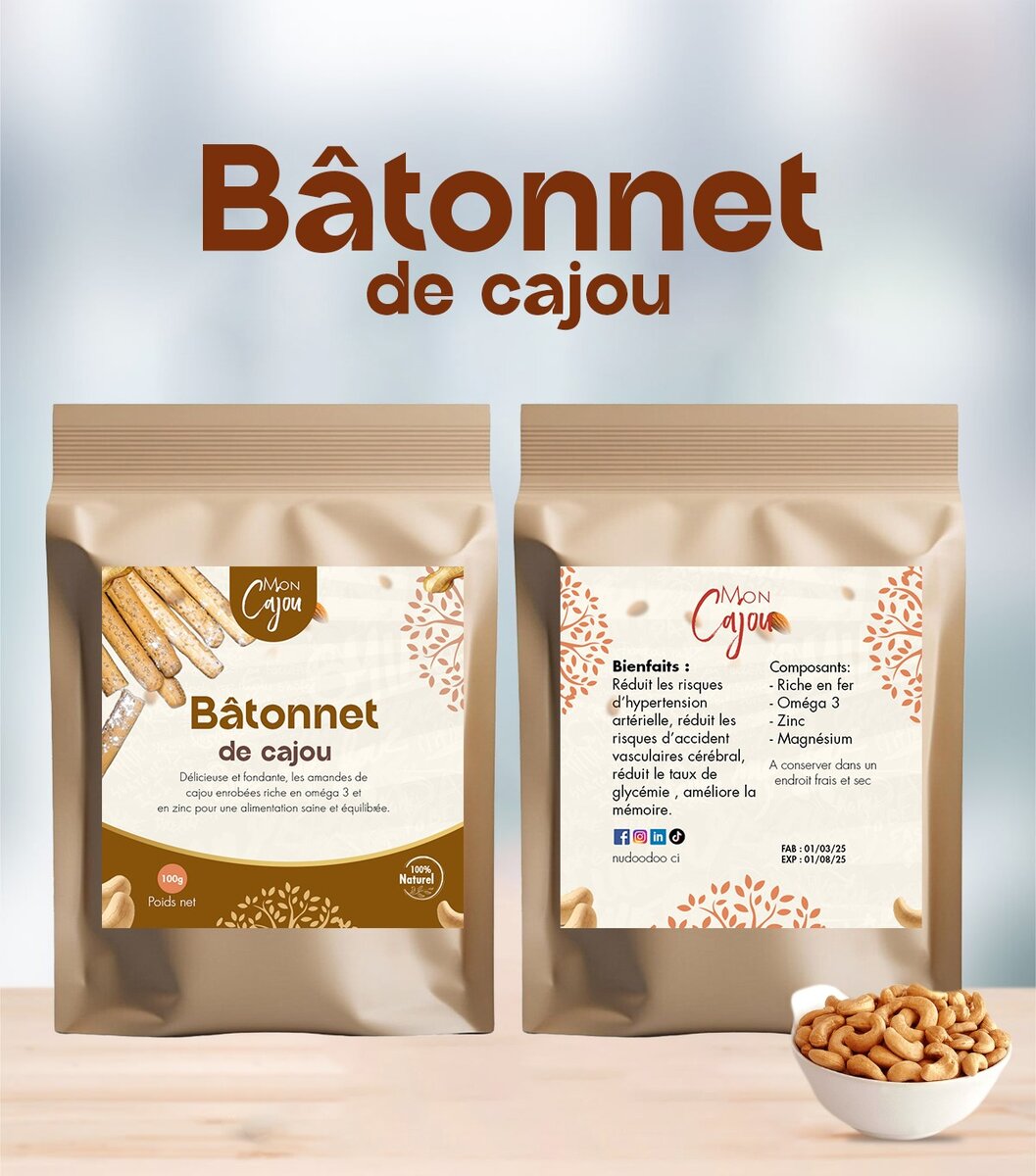 Noix de Cajou Nature Torréfiée