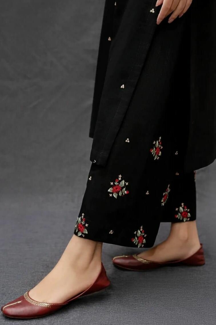 3Pcs Unstitched Dhanak Embroidered Suit