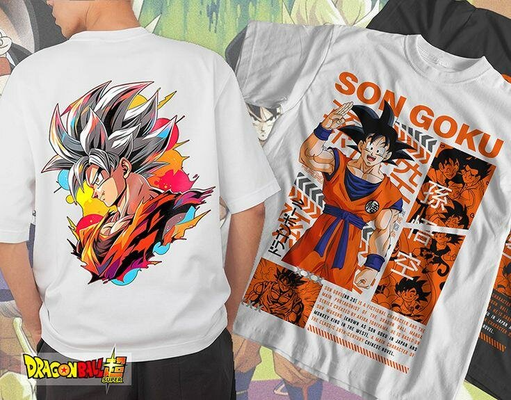 T-shirts Anime Imprimés