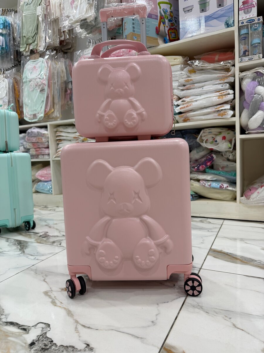 Valise enfant ours mignon