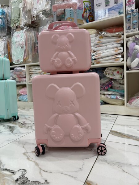 Valise enfant ours mignon