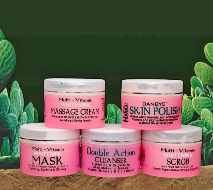 Whitening facial