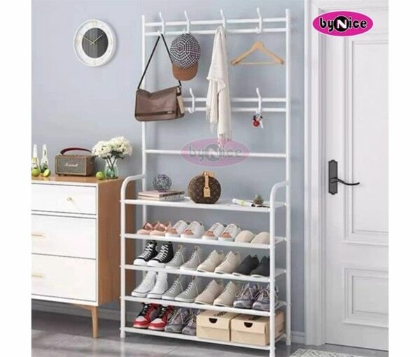 Multi- Functional Shoe and Had Rack