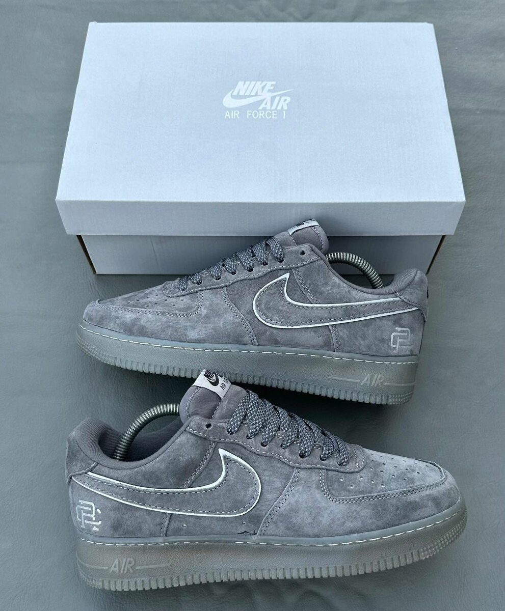 Nike Air Force 1 Gris Homme