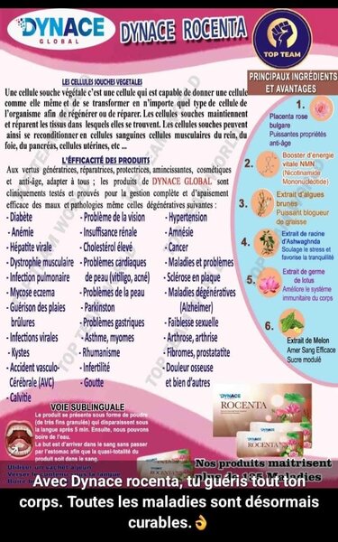 Dynace Rocenta - Immunité Boost