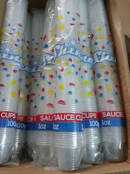 Gobelets en plastique 1oz