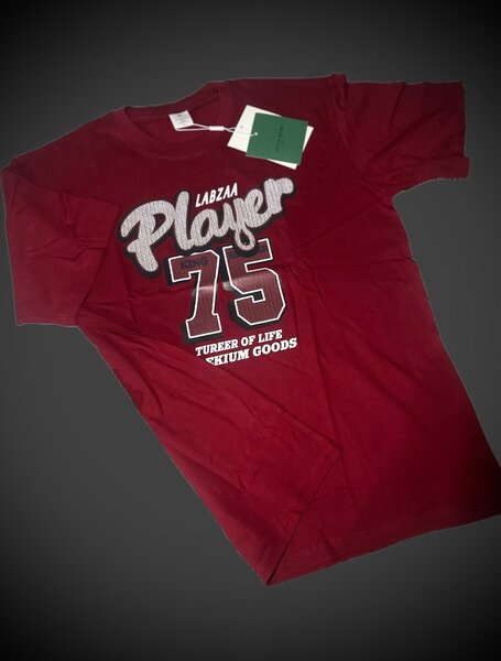 T-shirt en coton style streetwear