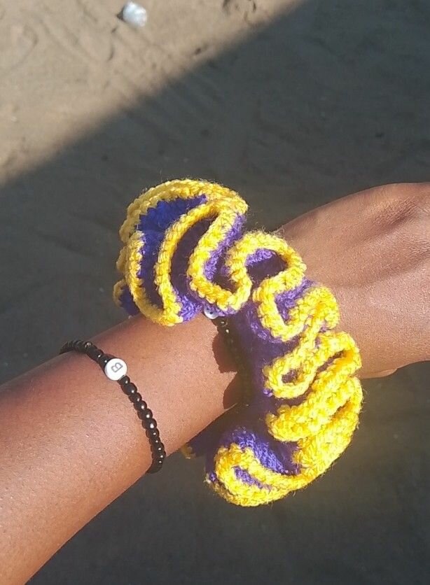 Scrouchie en crochet