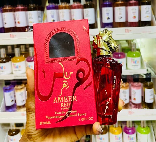 Ameer( red, blue and black)