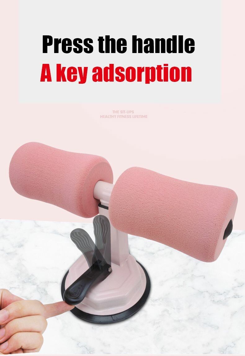 Fitness Self-Suction Sit Up Bars Abdominal Core Exercise Wor