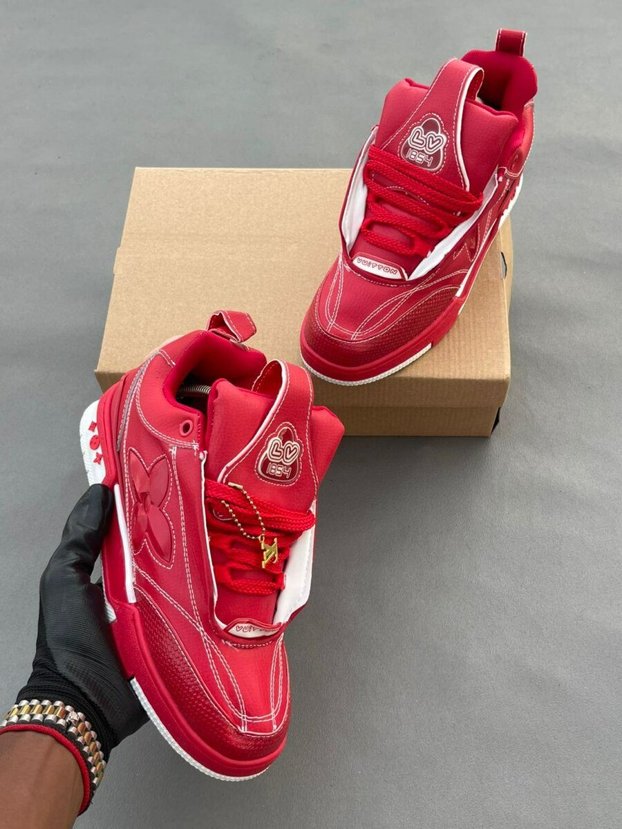 Sneakers rouge modernes