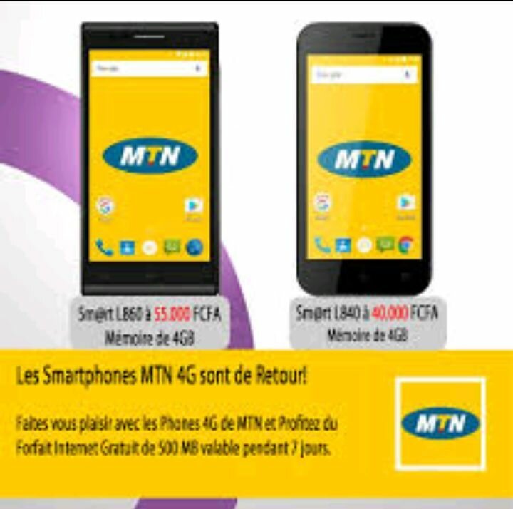 Téléphone MTN 4G