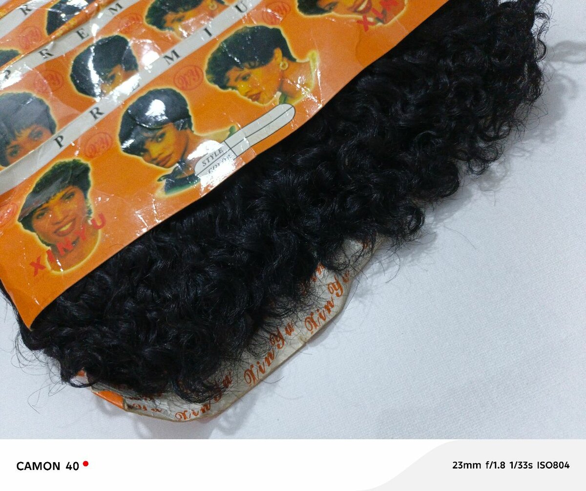 Perruque Bouclée Synthétique