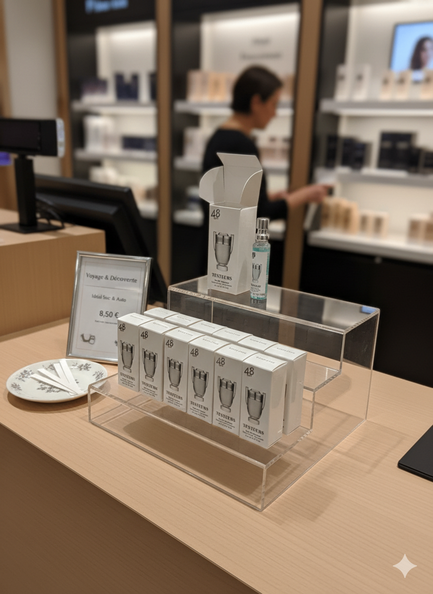 Parfum voyage longue durée 48H