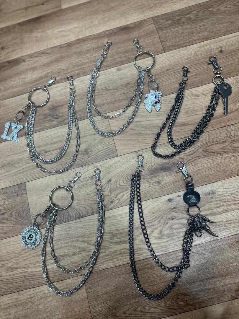 Chaînes de Pantalon Style Punk