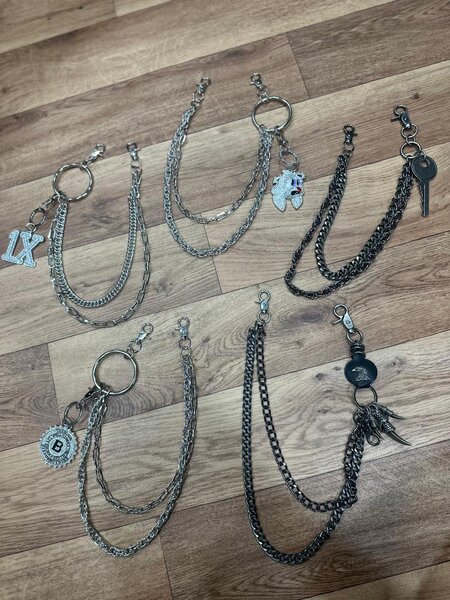 Chaînes de Pantalon Style Punk