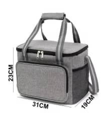 Large capacity quality insulated lunch bag