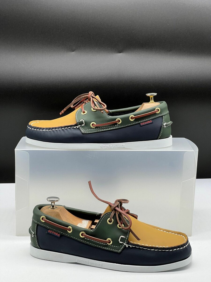 Sebago geogra en cuir