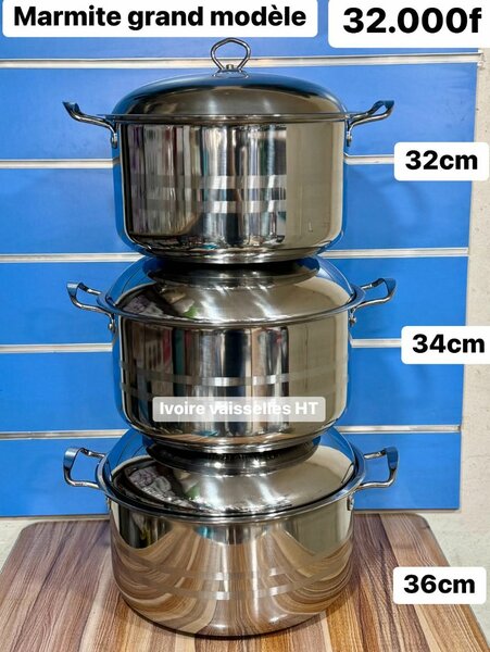 Cocotte en acier inoxydable